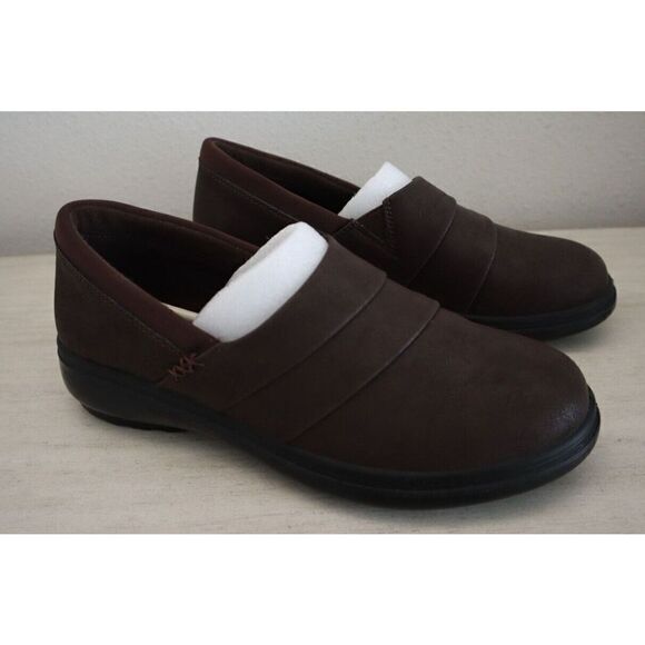 Easy Street31-3446 Women's Sz 6M Brown Matte/Combo Maybell Slip-On Flats - Picture 4 of 14